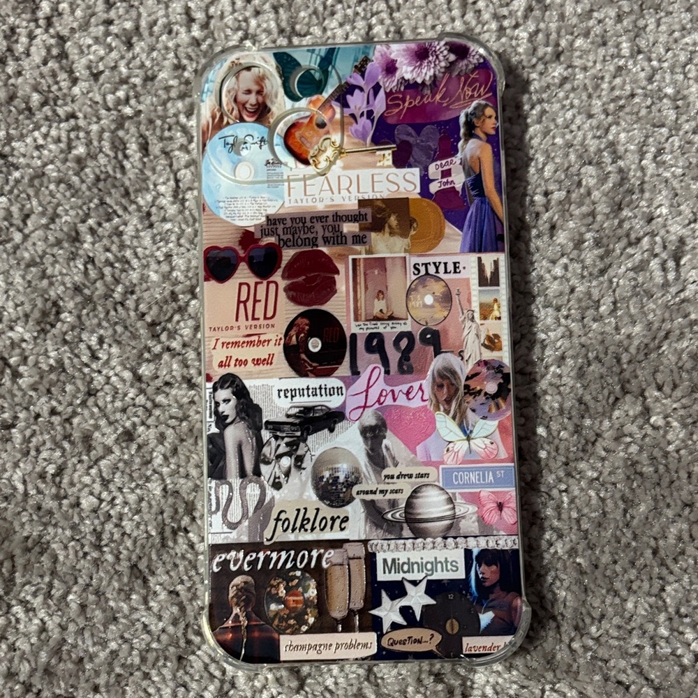 ✨2for$4✨ 10 era Taylor Swift iPhone 13 phone case